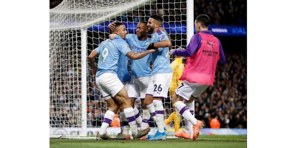 Manchester City 3-1 Sieg über Leicester City